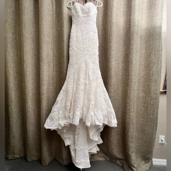 Wedding Dress- San Patrick Eresma wedding dress, size 2, off white color - Picture 6 of 16